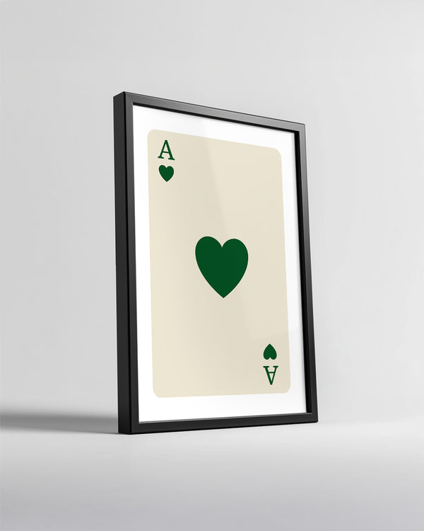 Heart Emerald Poster Tablosu