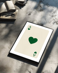 Heart Emerald Poster Tablosu