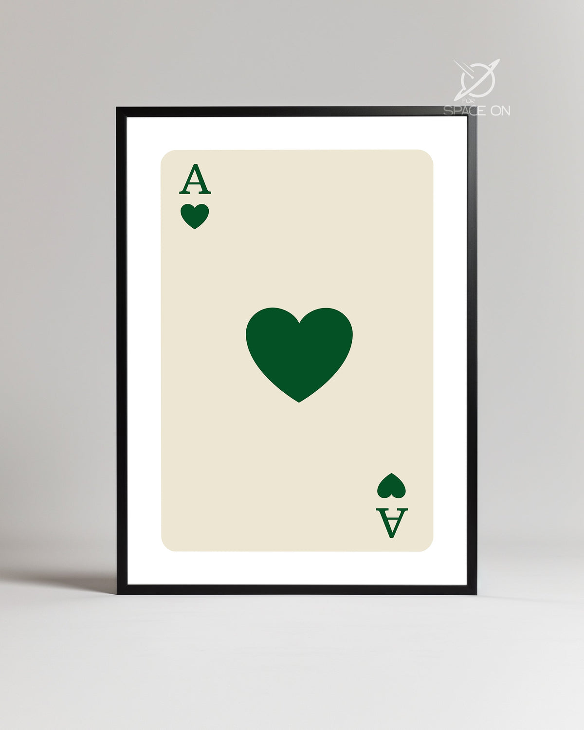 Heart Emerald Poster Tablosu