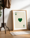 Heart Emerald Poster Tablosu