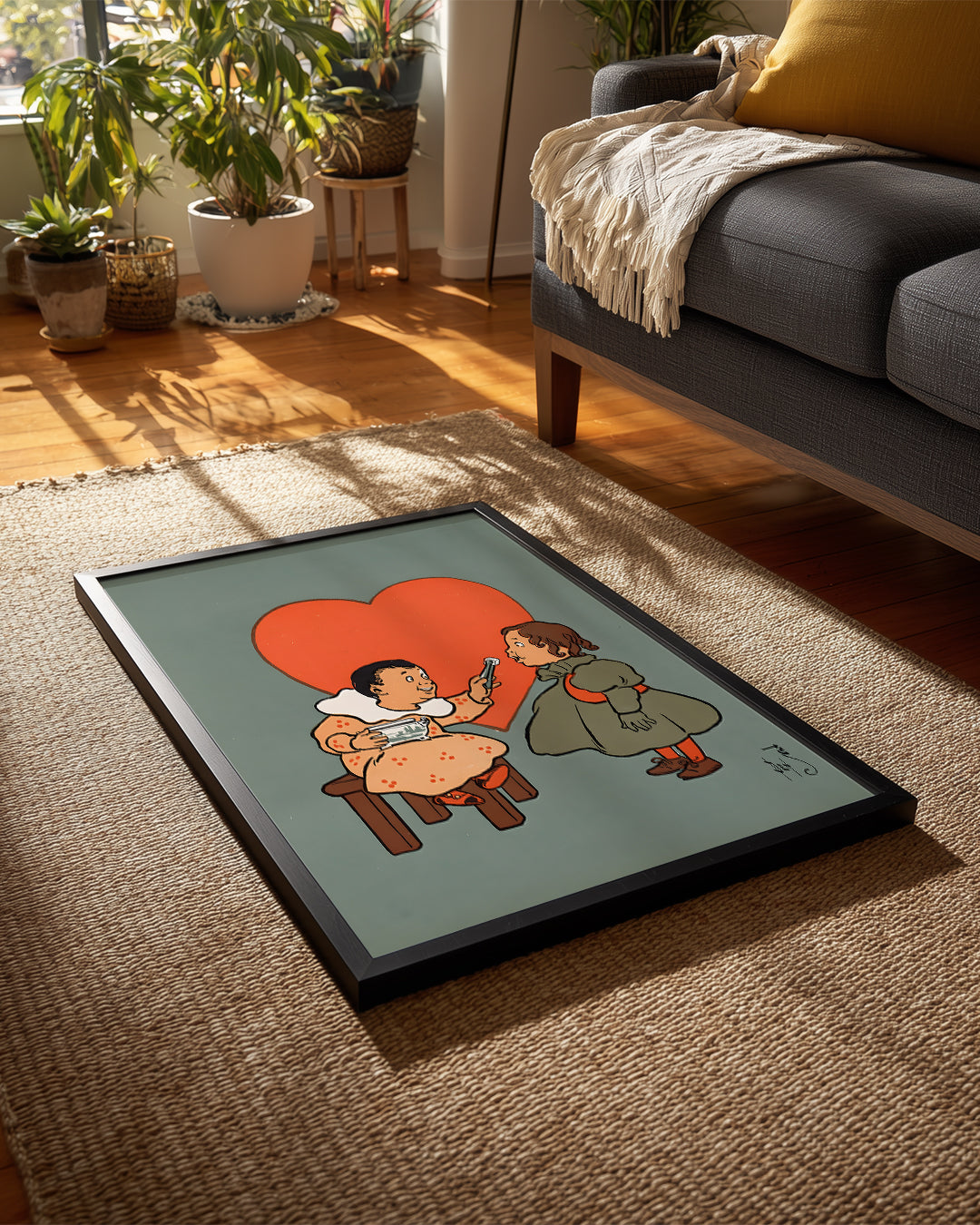 Heart Kids Poster Tablosu