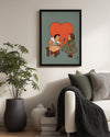 Heart Kids Poster Tablosu