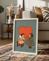Heart Kids Poster Tablosu