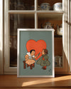 Heart Kids Poster Tablosu