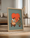 Heart Kids Poster Tablosu