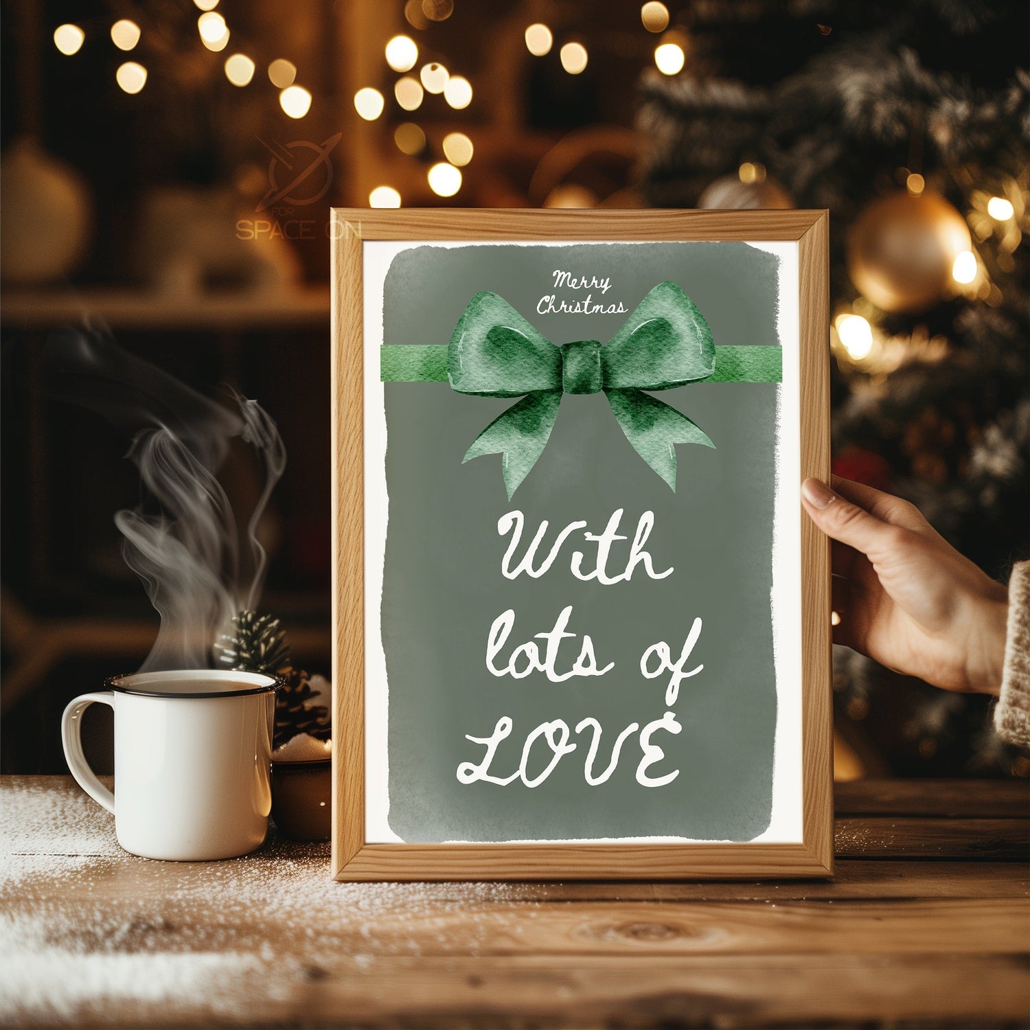 Hedgehog Holiday Art Poster Tablosu