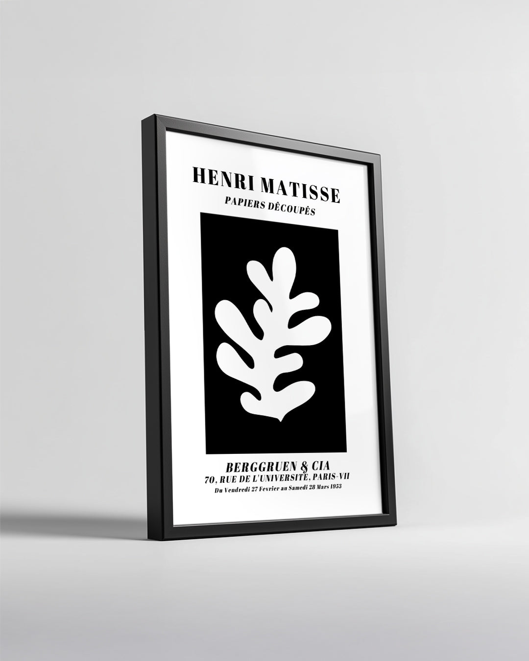 Henri Matisse - Kesilmiş Kağıtların Sanatı Poster Tablosu