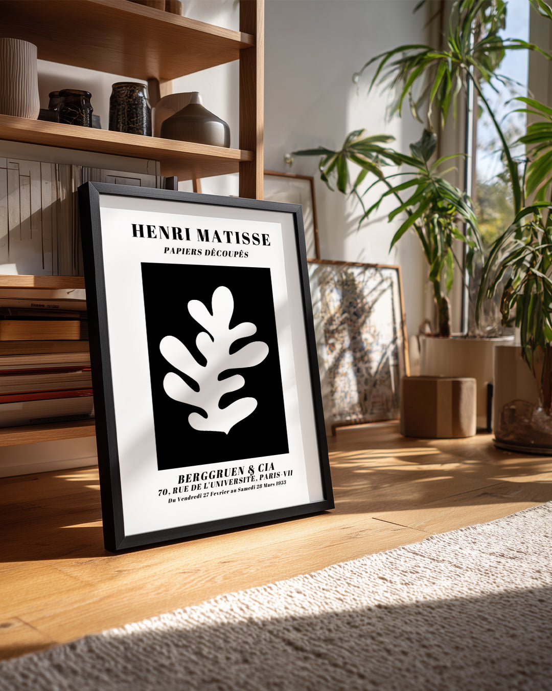 Henri Matisse - Kesilmiş Kağıtların Sanatı Poster Tablosu