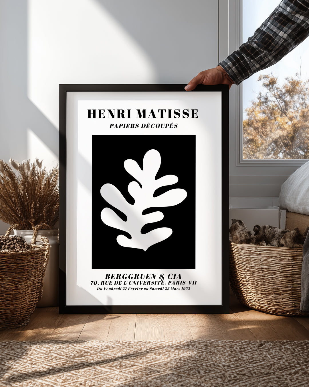 Henri Matisse - Kesilmiş Kağıtların Sanatı Poster Tablosu