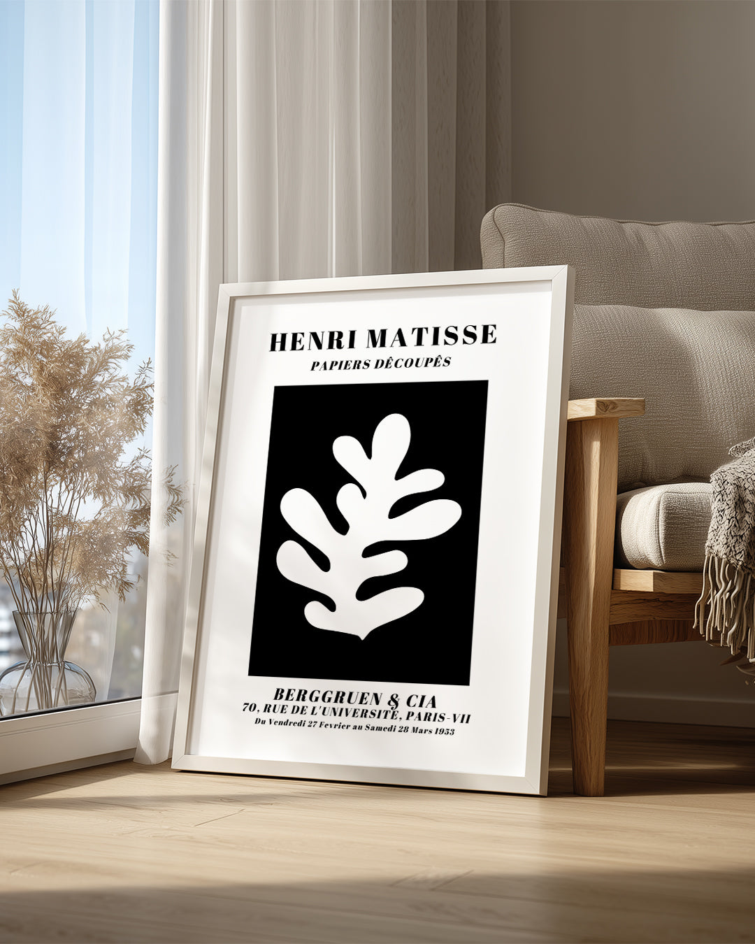 Henri Matisse - Kesilmiş Kağıtların Sanatı Poster Tablosu