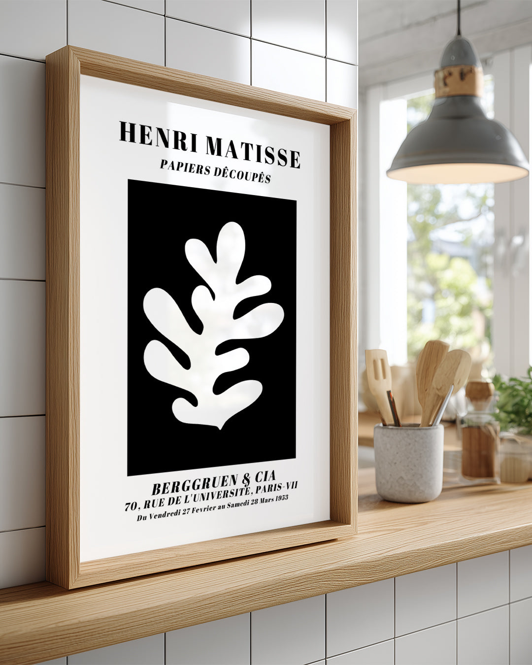 Henri Matisse - Kesilmiş Kağıtların Sanatı Poster Tablosu