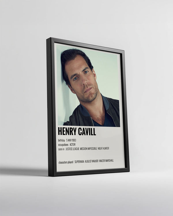 Henry Cavill Poster Tablosu