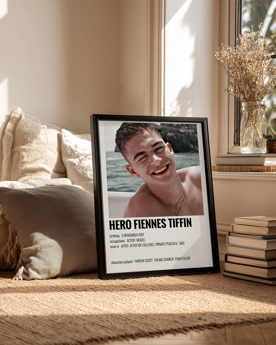 Hero Fiennes Tiffin Poster Tablosu
