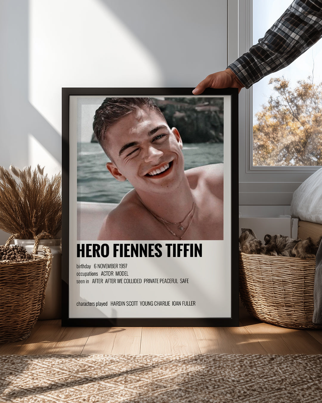 Hero Fiennes Tiffin Poster Tablosu