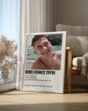 Hero Fiennes Tiffin Poster Tablosu