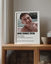 Hero Fiennes Tiffin Poster Tablosu
