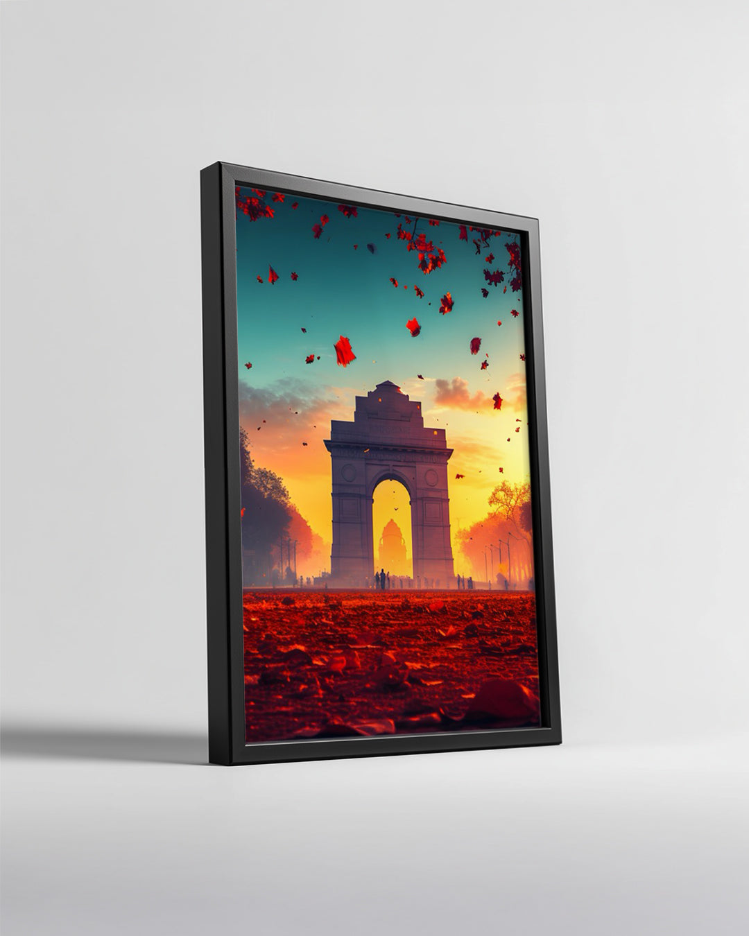 Hindistan Kapısı Manzarası - Sonbahar Renkleri ile Süslenmiş Güzellik Poster Tablosu