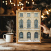 Ho Ho Ho Typography Poster Tablosu