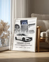 Honda Civic Poster Tablosu