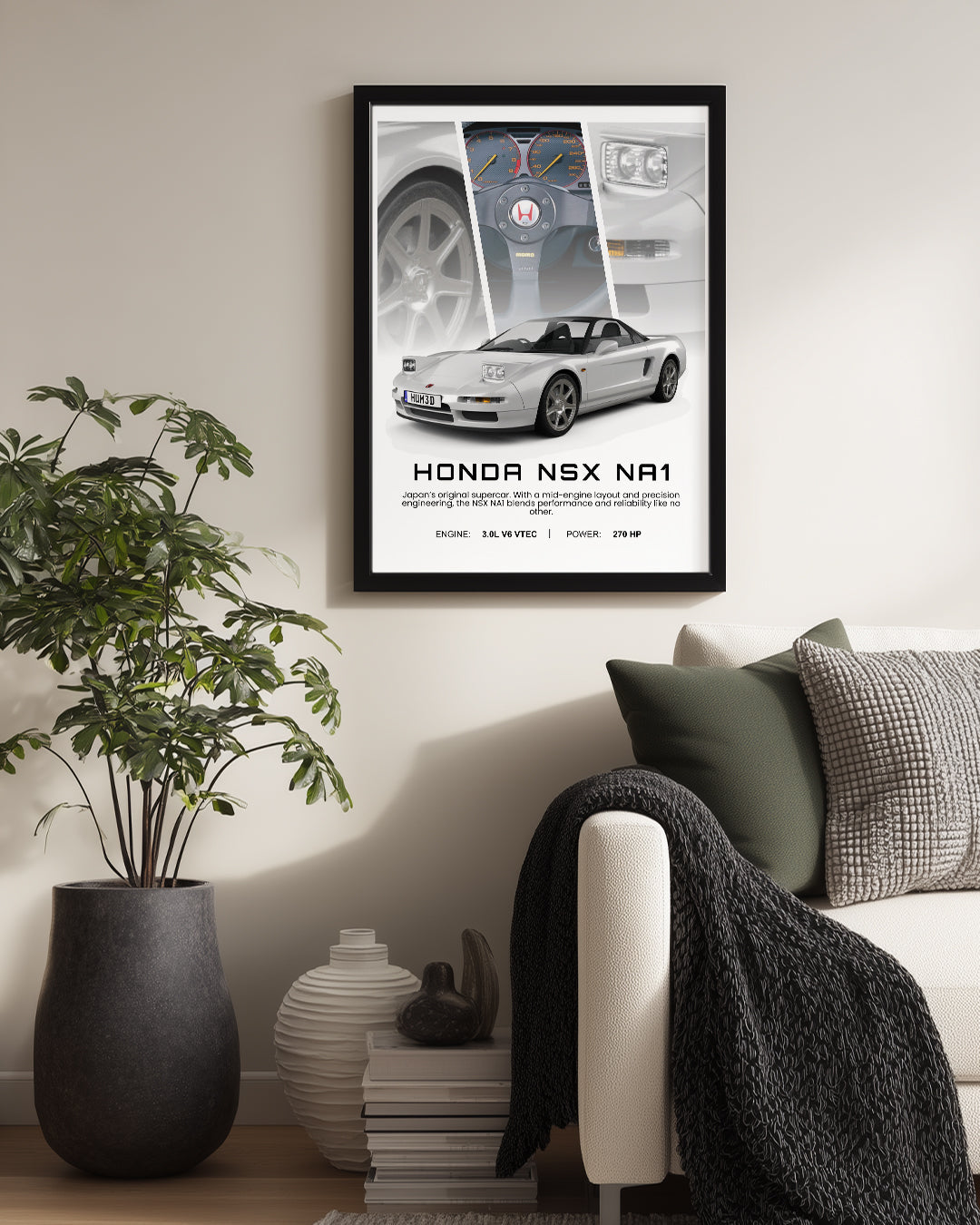 Honda NSX NA1 Poster Tablosu