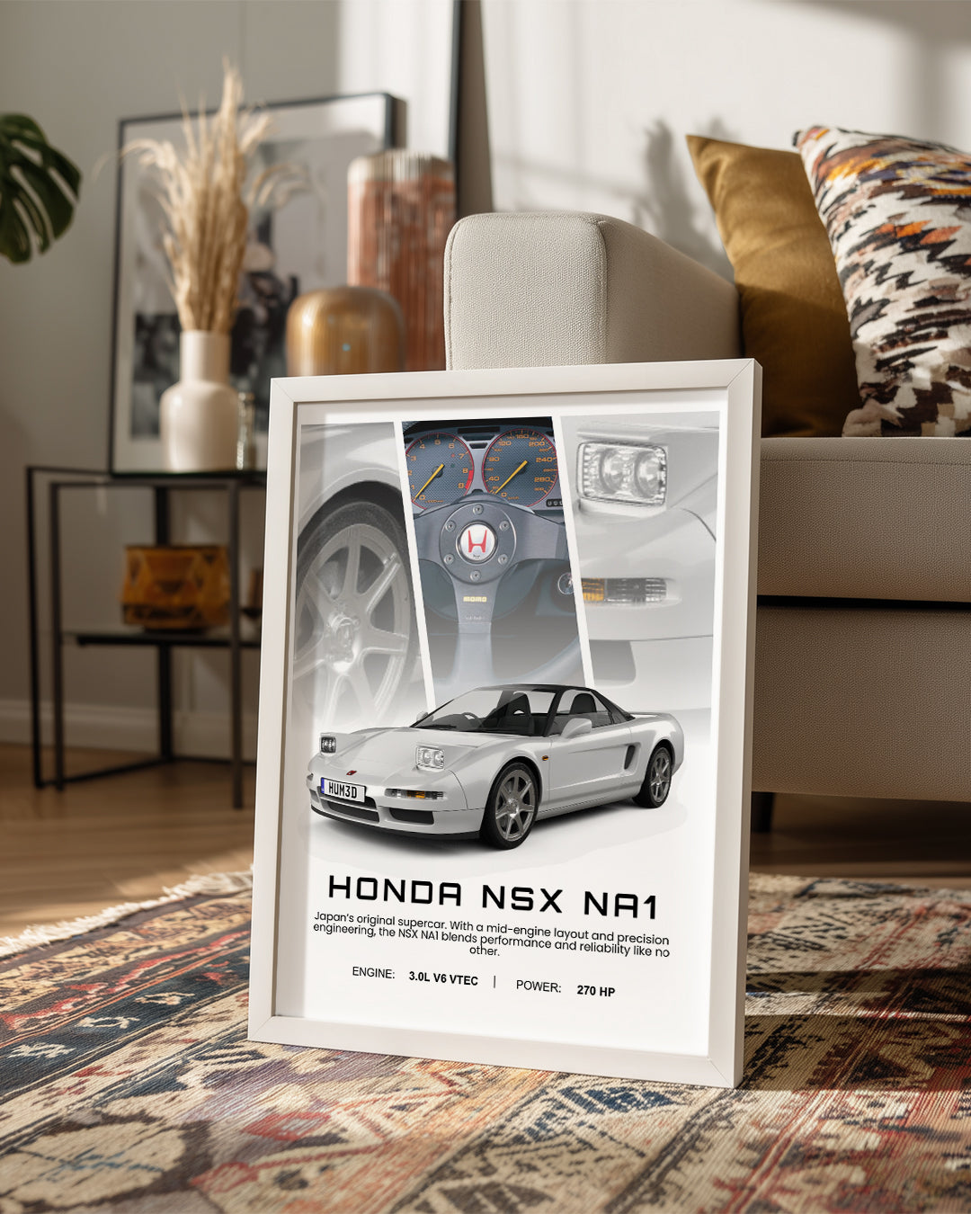 Honda NSX NA1 Poster Tablosu