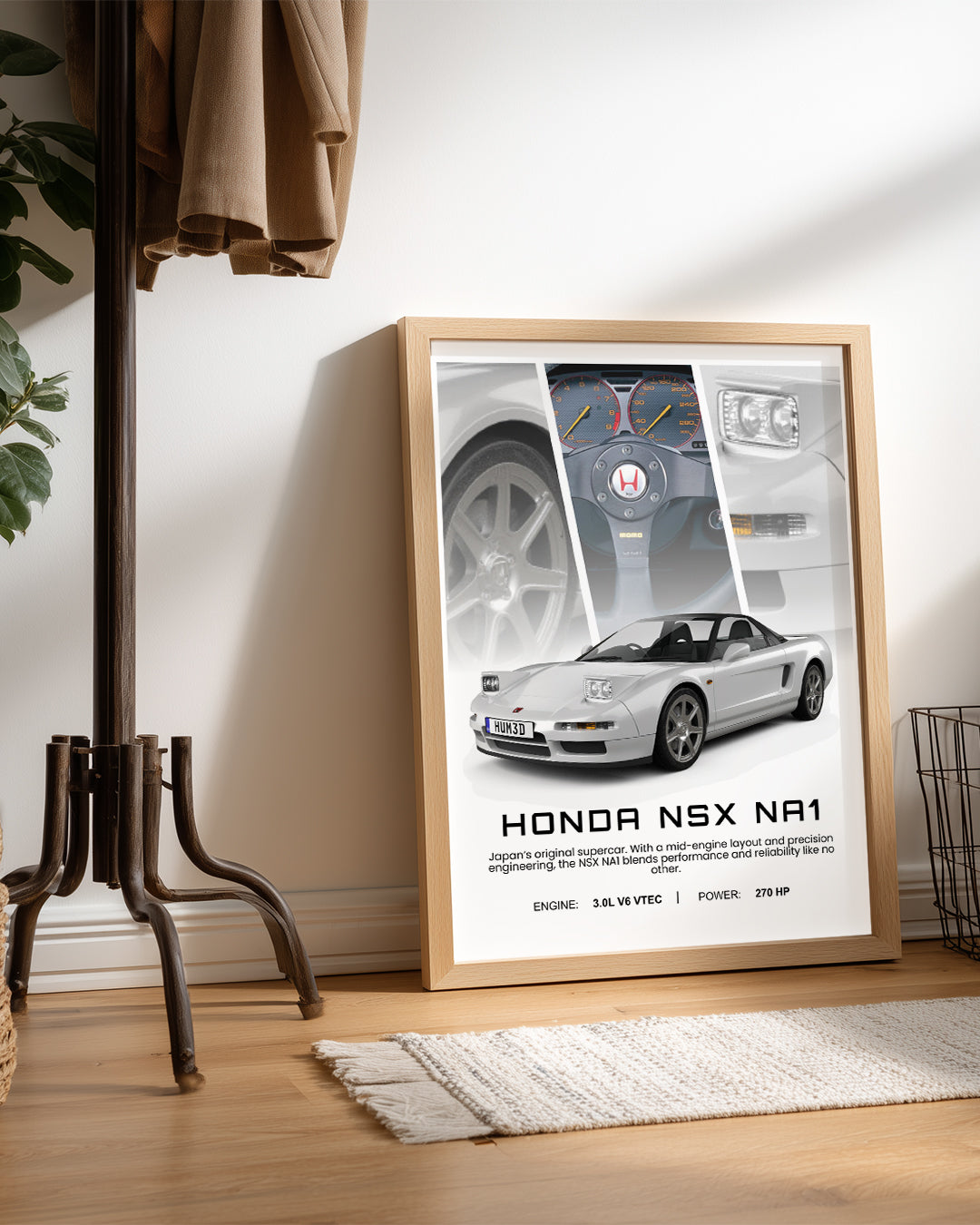 Honda NSX NA1 Poster Tablosu