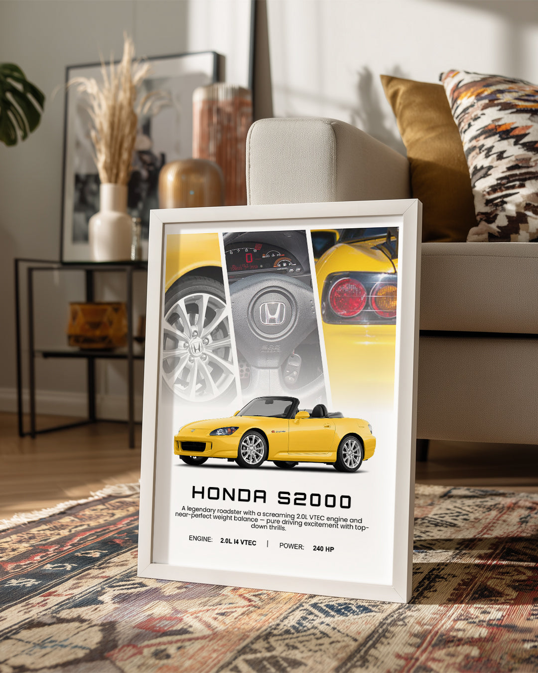 Honda S2000 Poster Tablosu