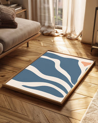 Horizontal Swirl Poster Tablosu