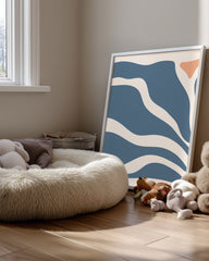 Horizontal Swirl Poster Tablosu