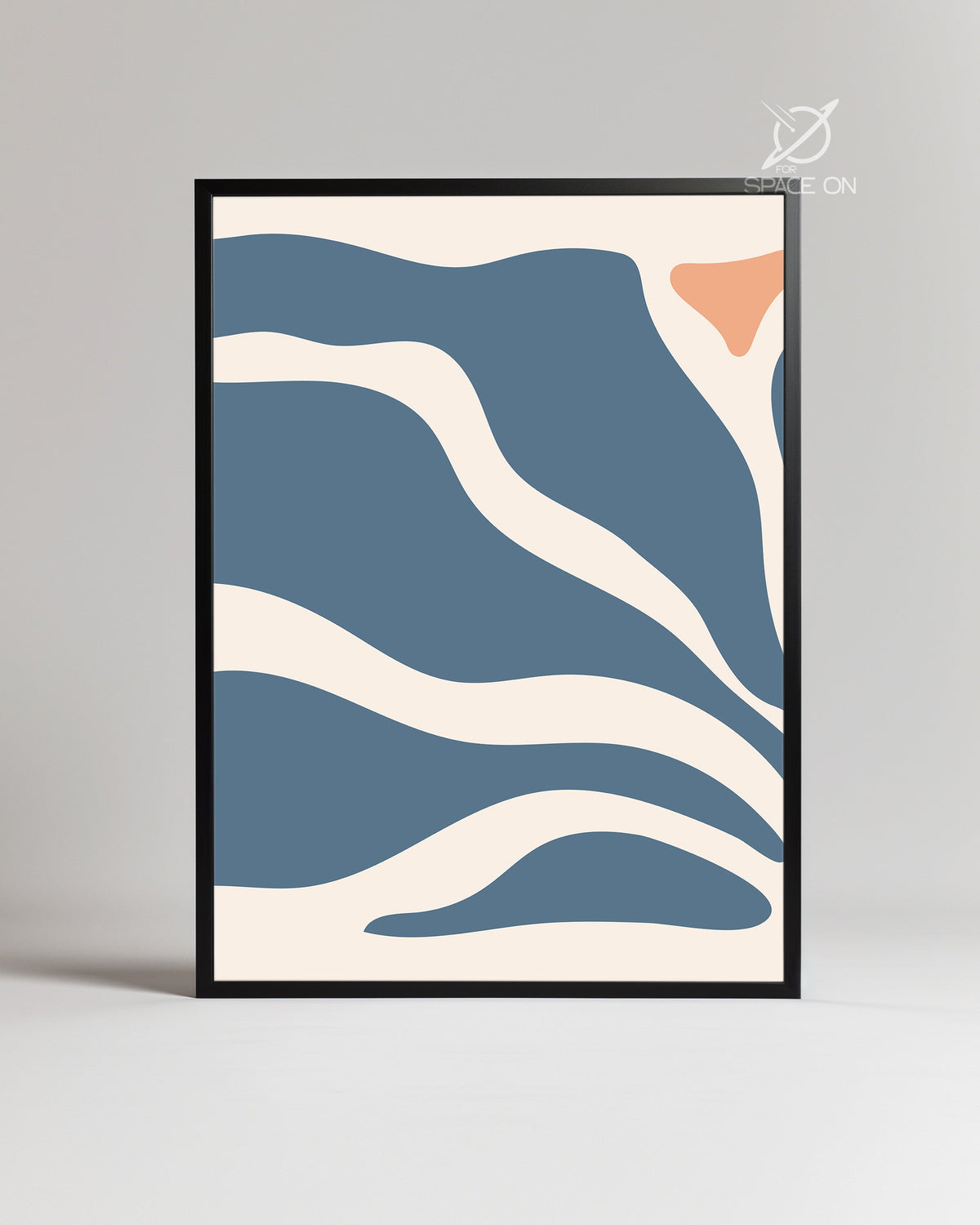 Horizontal Swirl Poster Tablosu