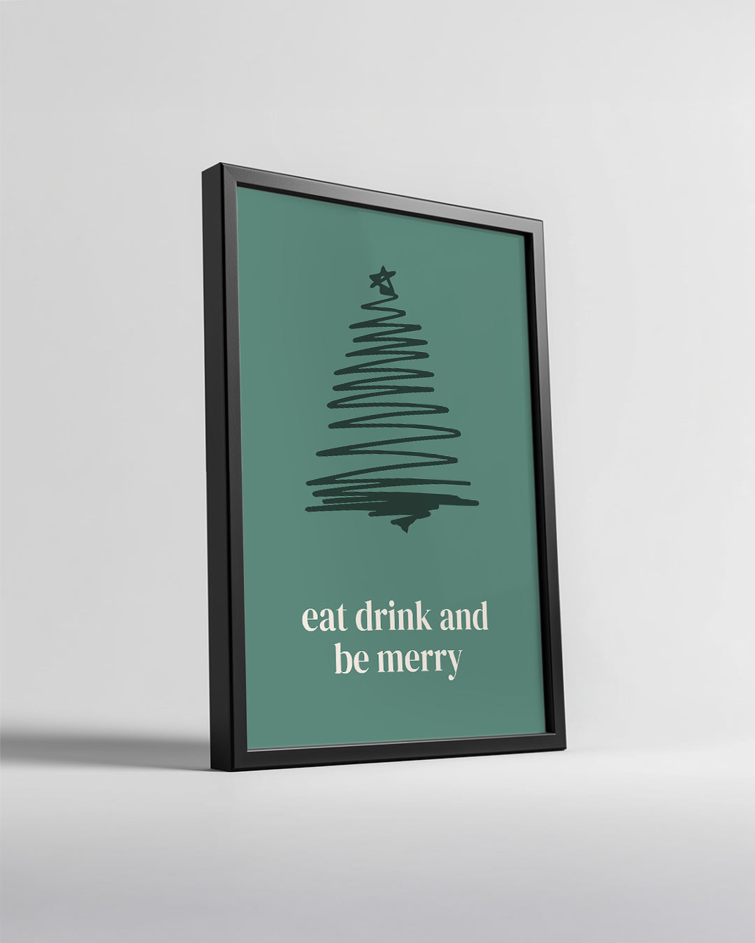 Hot Cocoa Christmas Poster Tablosu