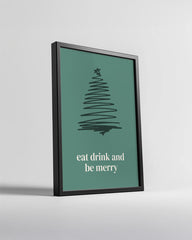 Hot Cocoa Christmas Poster Tablosu