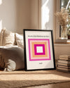 Hot Pink Poster Tablosu