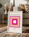 Hot Pink Poster Tablosu