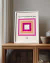 Hot Pink Poster Tablosu