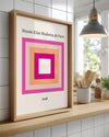 Hot Pink Poster Tablosu