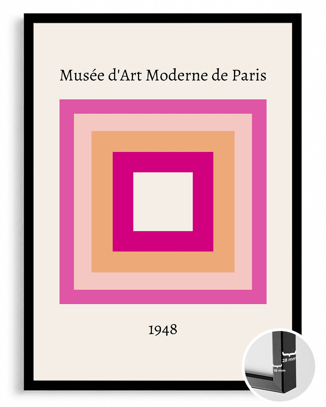 Hot Pink Poster Tablosu