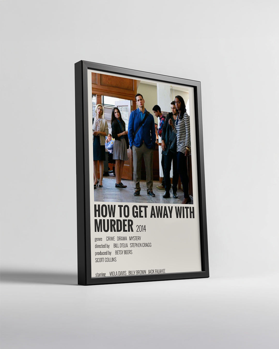 How To Get Away With Murder Poster Tablosu