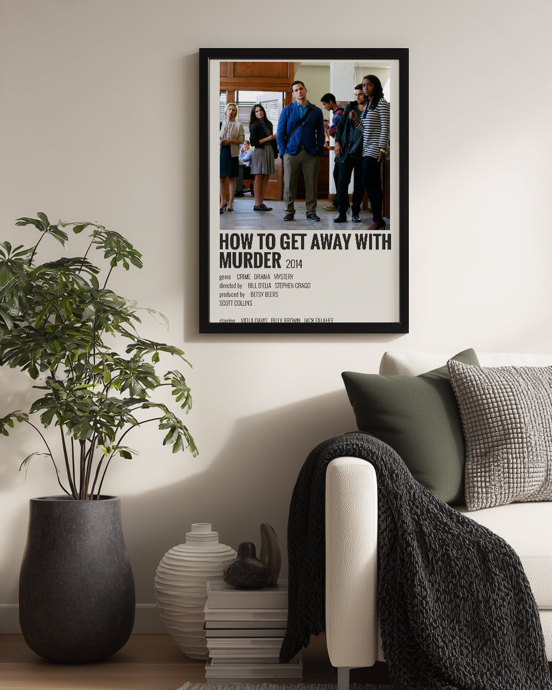 How To Get Away With Murder Poster Tablosu