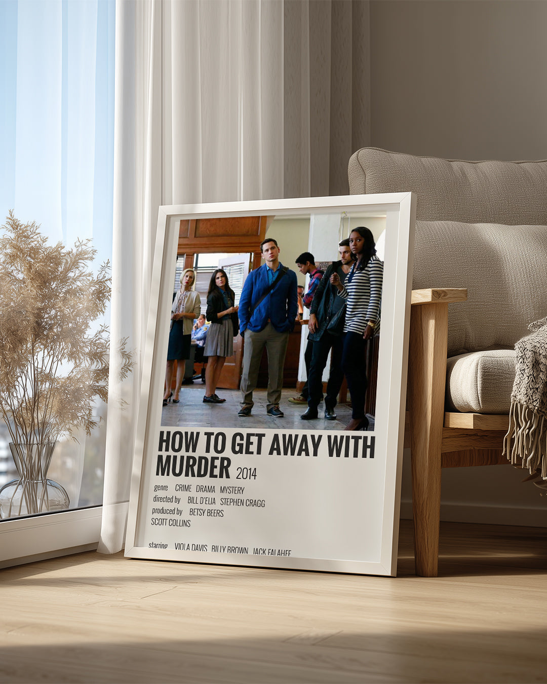 How To Get Away With Murder Poster Tablosu
