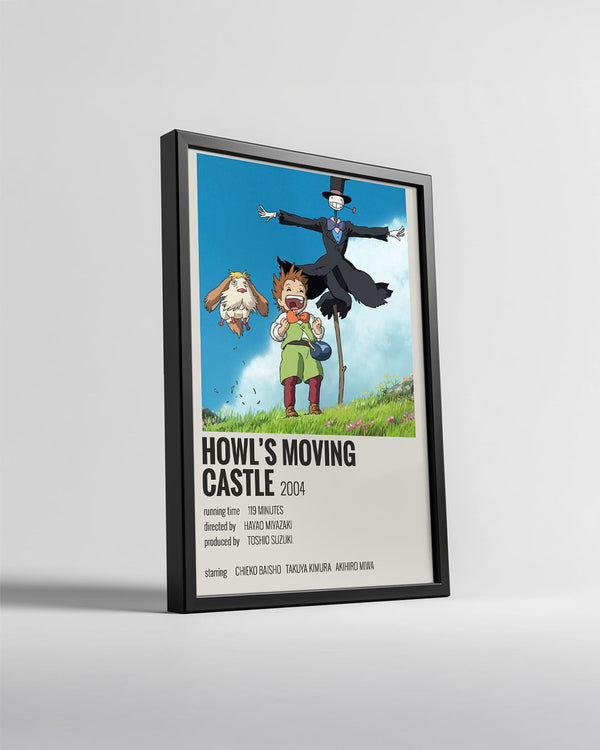 Howls Moving Castle Poster Tablosu
