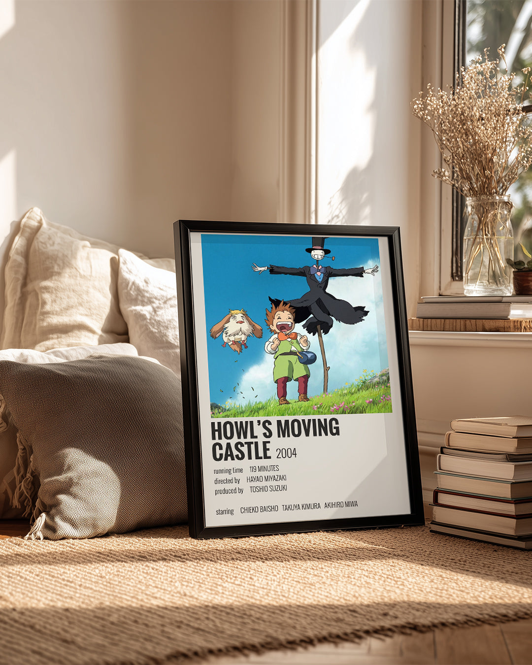 Howls Moving Castle Poster Tablosu