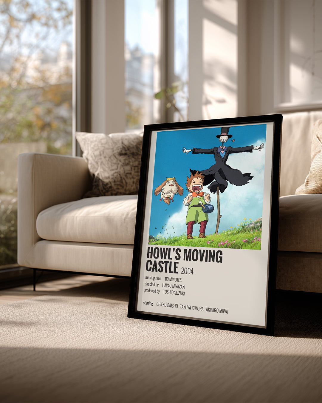 Howls Moving Castle Poster Tablosu