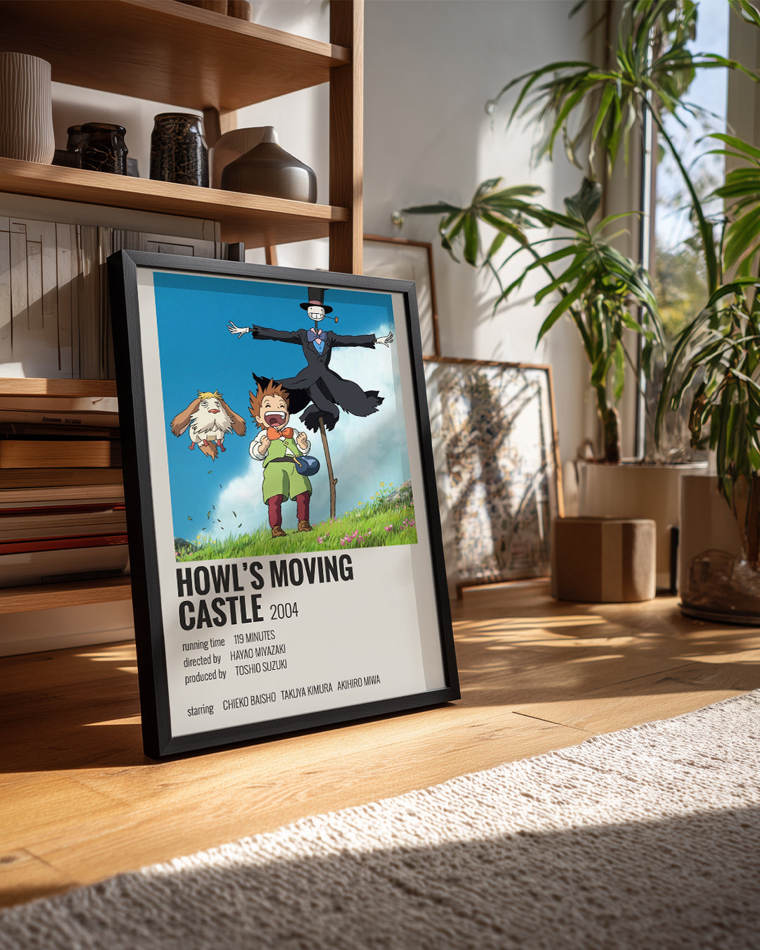 Howls Moving Castle Poster Tablosu