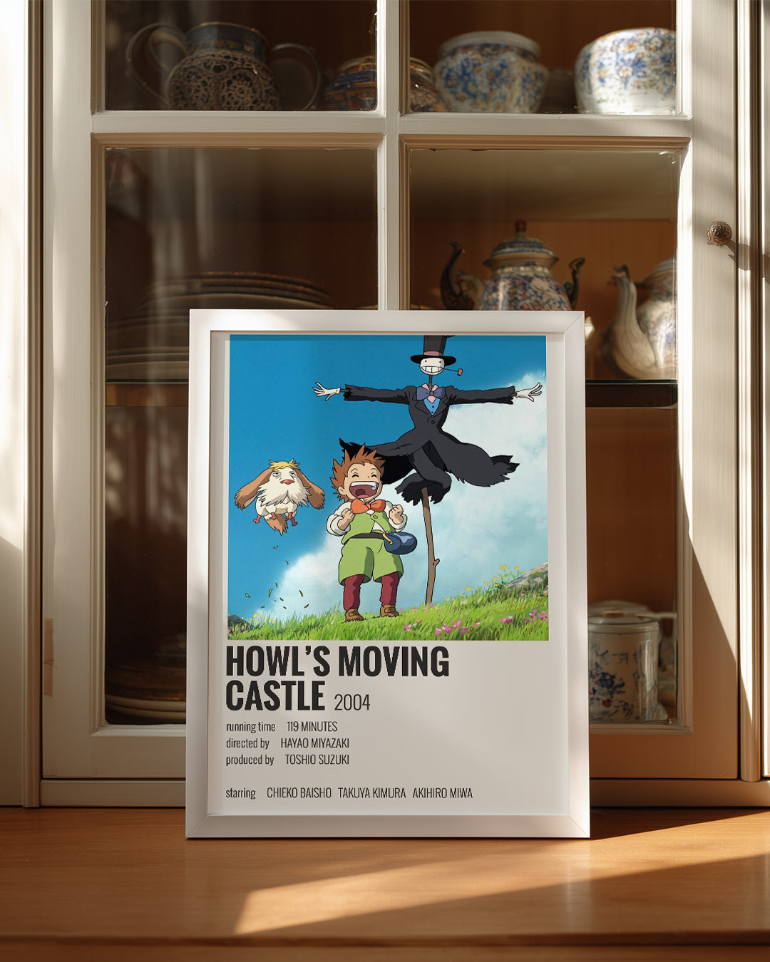 Howls Moving Castle Poster Tablosu