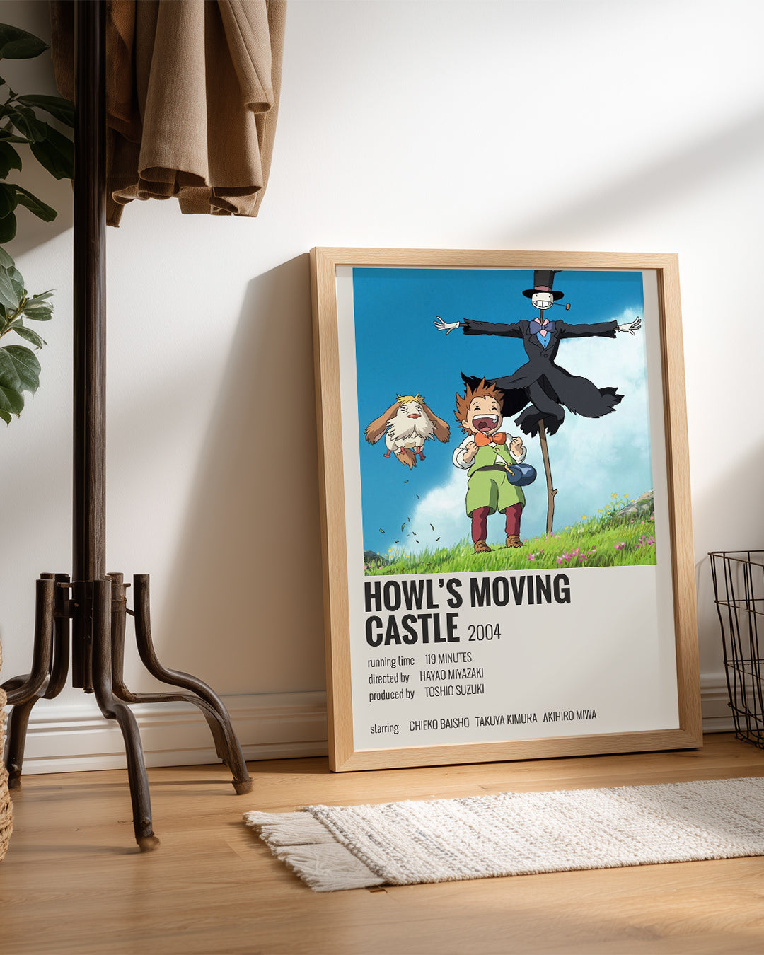 Howls Moving Castle Poster Tablosu