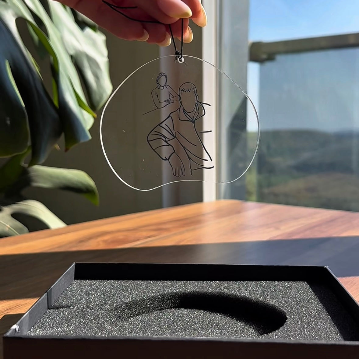 Babalara Özel Dikiz Aynası Süsü