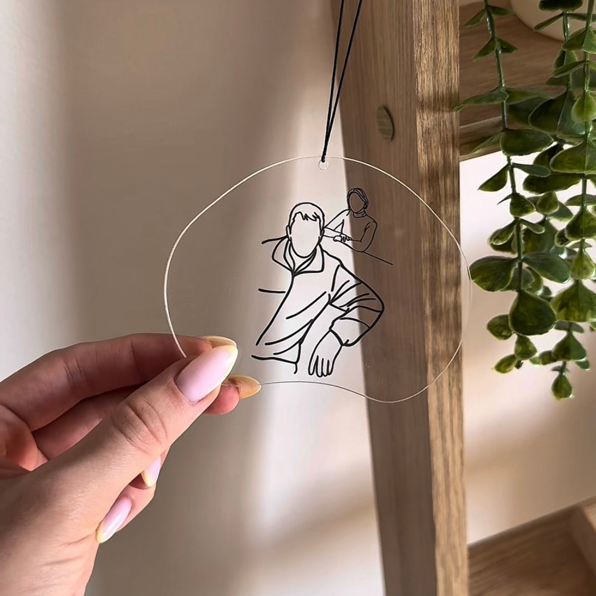 Babalara Özel Dikiz Aynası Süsü