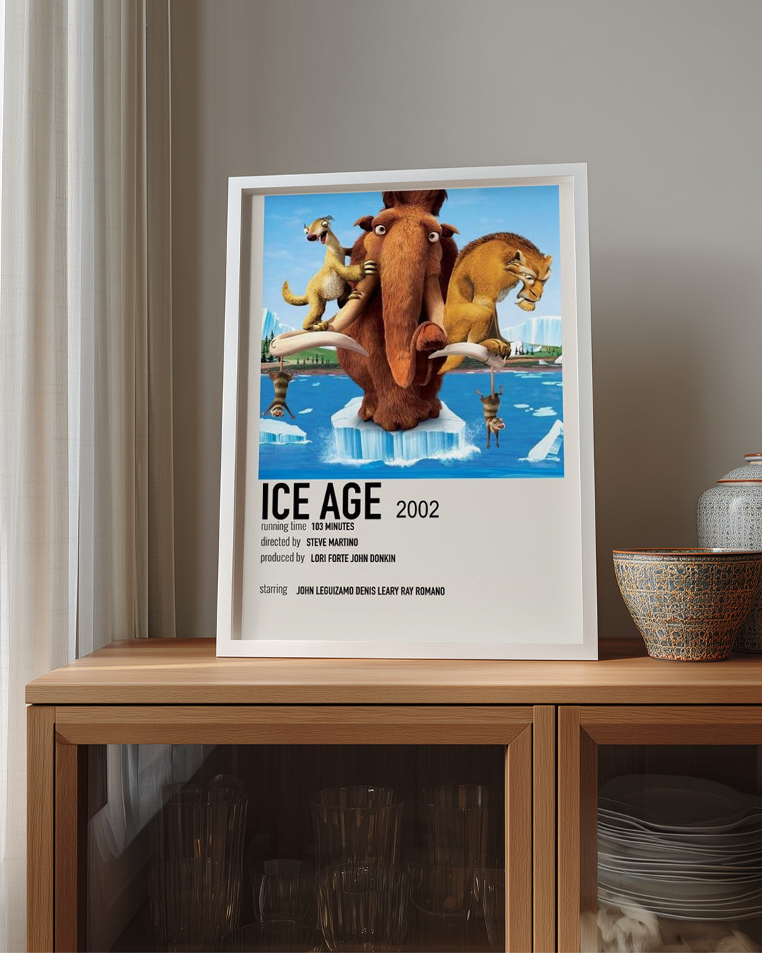 Ice Age Poster Tablosu