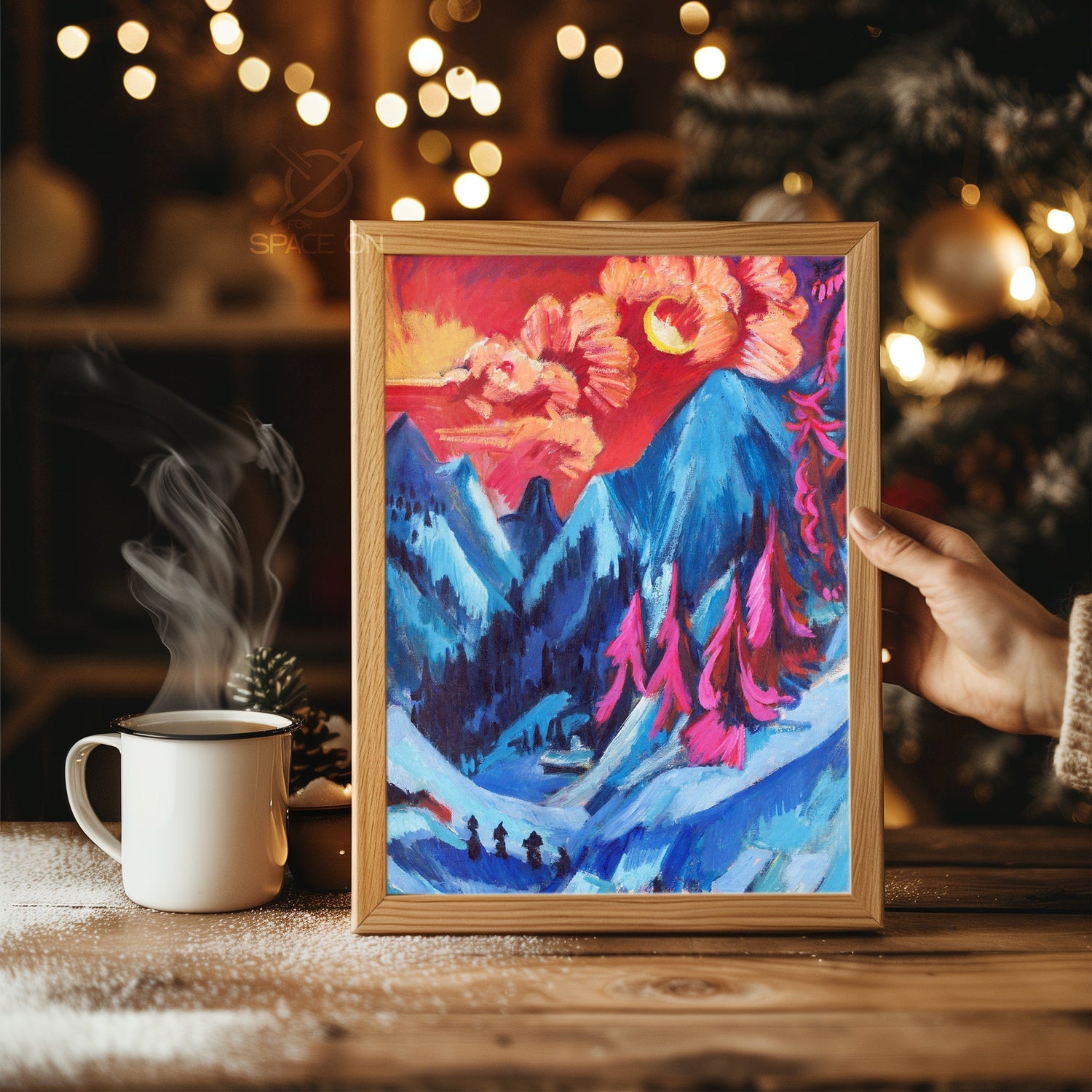 Ice Crystal Formation Poster Tablosu